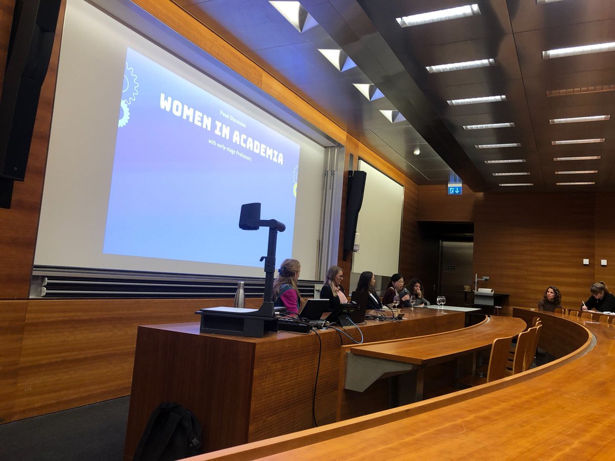 wins_ethzurich's tweet image. ✨WiNS was thrilled to welcome Prof. Nathalie Grob, Prof. Natalia Pikor, Prof. Wenchao Xu, and Prof. Athina Anastasaki for an inspiring discussion on becoming a woman professor.✨
A big thank you to our speakers for sharing their experiences and to @ETH_WPF for the Apero! 💬💡