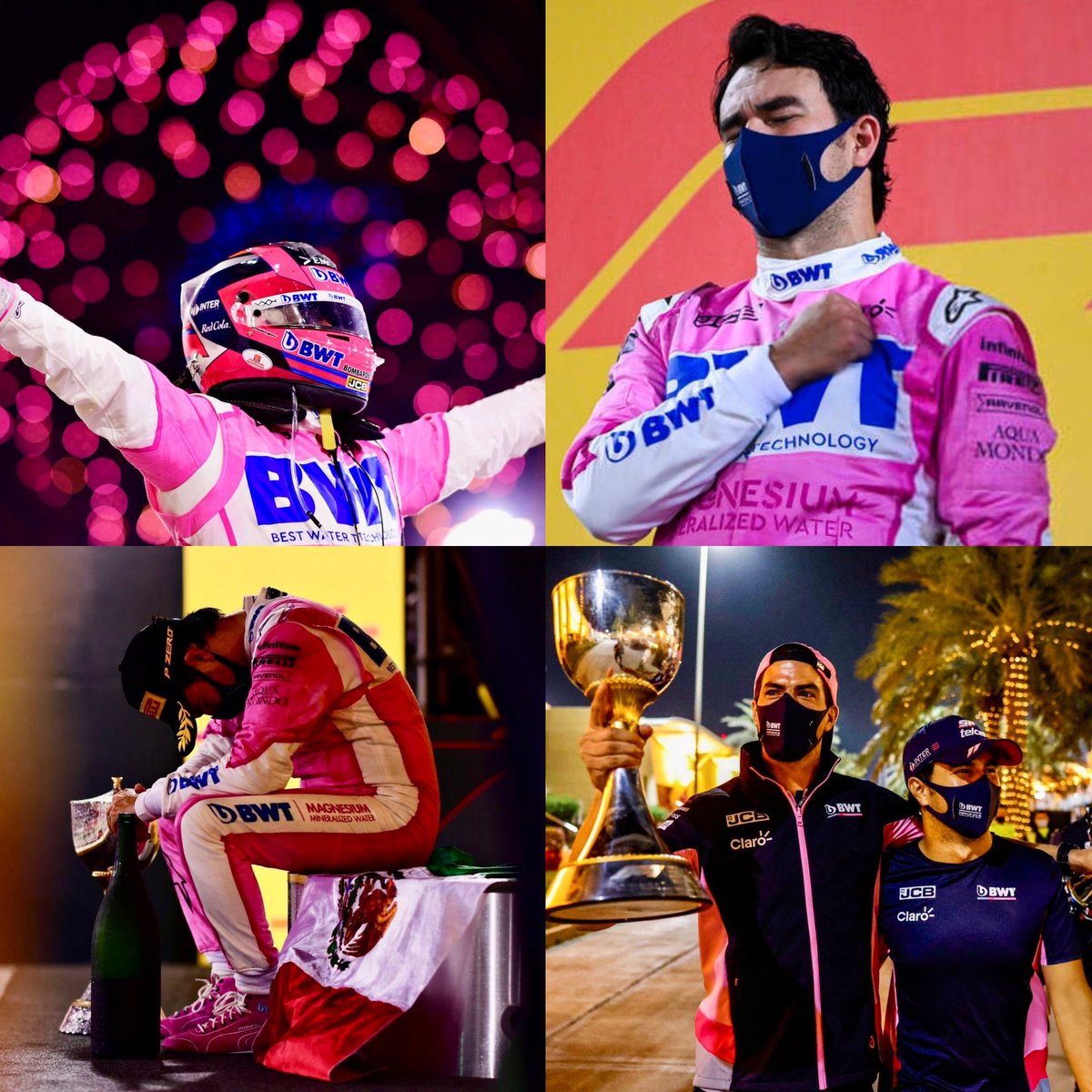 alexescalera17's tweet photo. Hoy hace 4 años veíamos a Checo ganar su primera carrera. La demostración del “Never Give Up” en pista.
Recuerdo la piel chinita al escuchar ese himno nacional😮‍💨 https://t.co/rD5shB3xl3