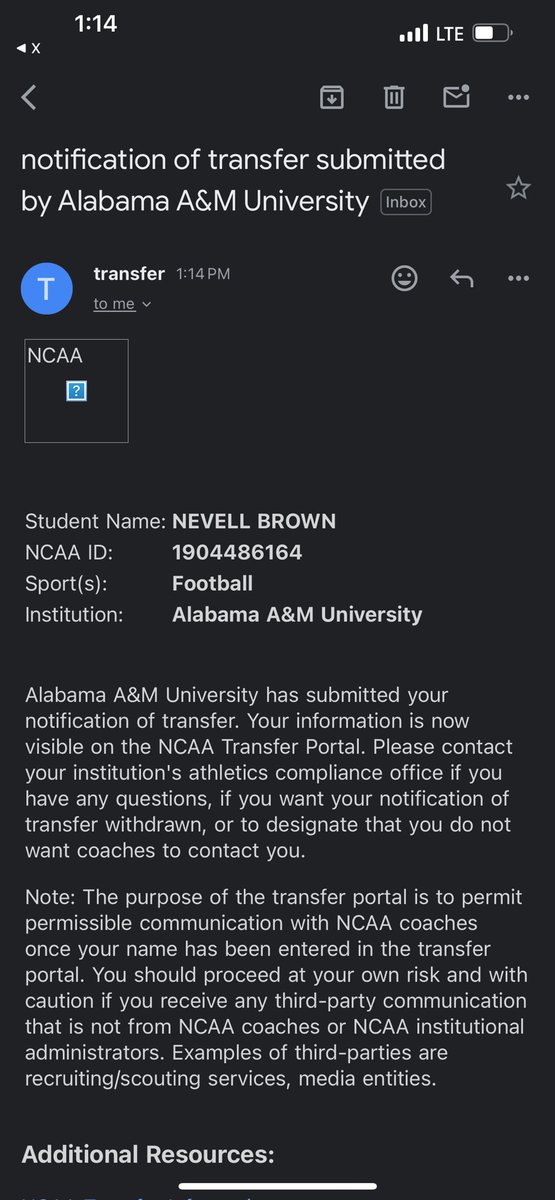 nevellbrown's tweet image. IT OFFICIALS!!! COME GET ME!!!! LOOKING FOR A HOME. Can Play all 5 position 🙏🏽🤞🏽
@HBCUSports1 @TransferPortal_ @SSN_Portal @Coach_Poke @EraPrep @USFFootball @UCF_Football @FAUFootball @FIUFootball @FSUFootball @CanesFootball @GatorsFB
