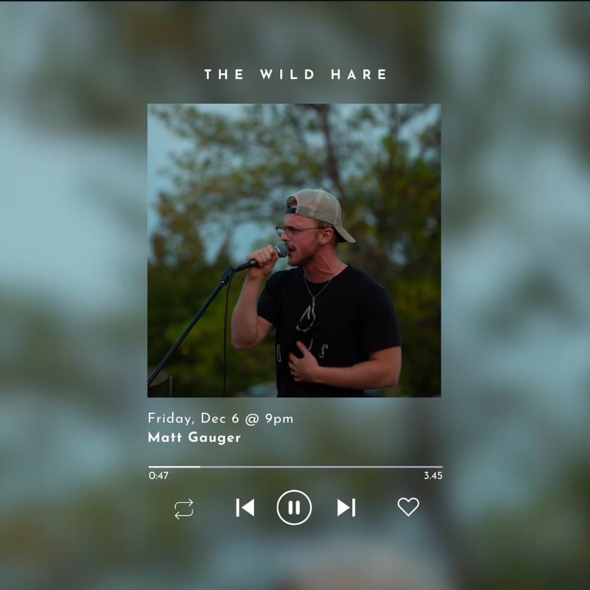 The_WildHare's tweet photo. The Wild Hare is bringing the energy tonight! Matt Gauger and his band take the stage at 9 PM, delivering live tunes that’ll keep the party going. Whether you’re here for the beats, the drinks, or the vibe, tonight’s the night to come with all your friends to check it out. https://t.co/yuMH7HOB7j