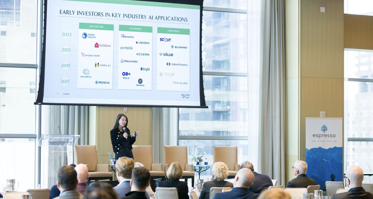 Thanks to <a href="/EspressoCap/">Espresso Capital</a> and Alkarim Jivrav for having <a href="/luzhangvc/">Lu Zhang</a> at the Espresso Capital Investor Summit 2024!

It was a fantastic event with investors, industry leaders, &amp; founders where they had an in depth discussion about the evolving role of AI in shaping industries &amp; trends.