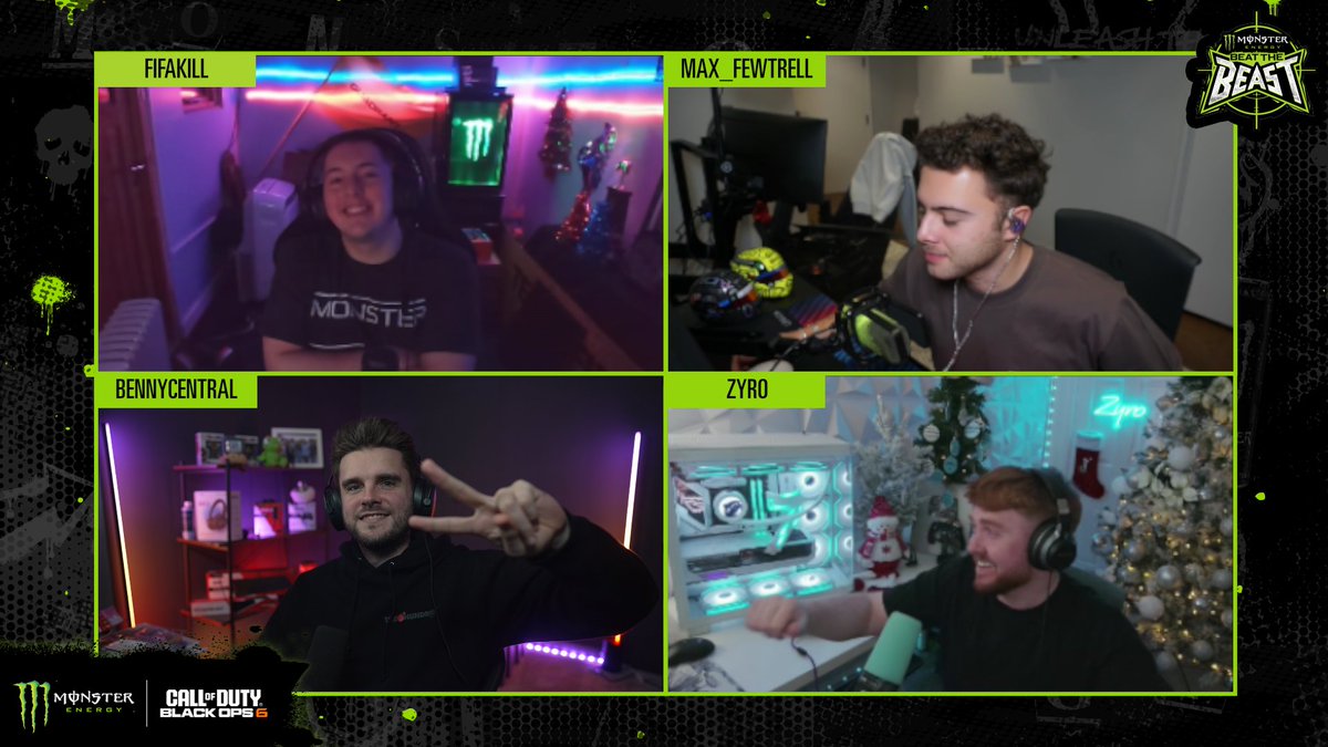 BennyCentral's tweet photo. Can you Beat the Beast? 

Teaming up with @Zyro_wz  @Fifakill_  @Max_Fewtrell to take on members of the community with some some awesome prizes to win thanks to @MonsterGaming ! Come get involved #adiosingdirect 

https://t.co/oBVPHcz3e1 9pm https://t.co/UAC343kbb0