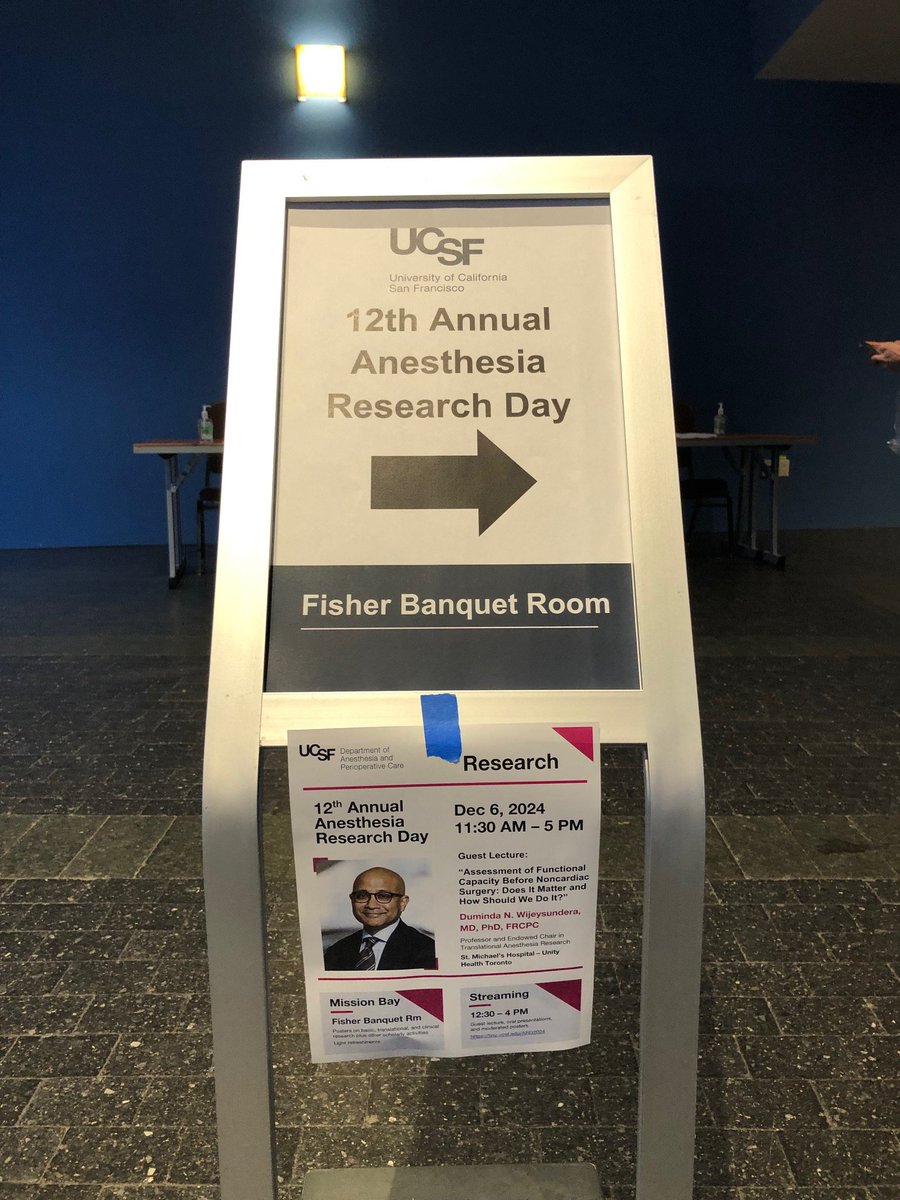 UCSF Anesthesia and Perioperative Care (@ucsfanesthesia) on Twitter photo Excited for our 12th Annual Anesthesia Research Day, starting now!! Rutter Center, Mission Bay!
<a href="/gropperUCSF/">michael gropper</a>
#anesthesiaresearch Excited for our 12th Annual Anesthesia Research Day, starting now!! Rutter Center, Mission Bay!
<a href="/gropperUCSF/">michael gropper</a>
#anesthesiaresearch