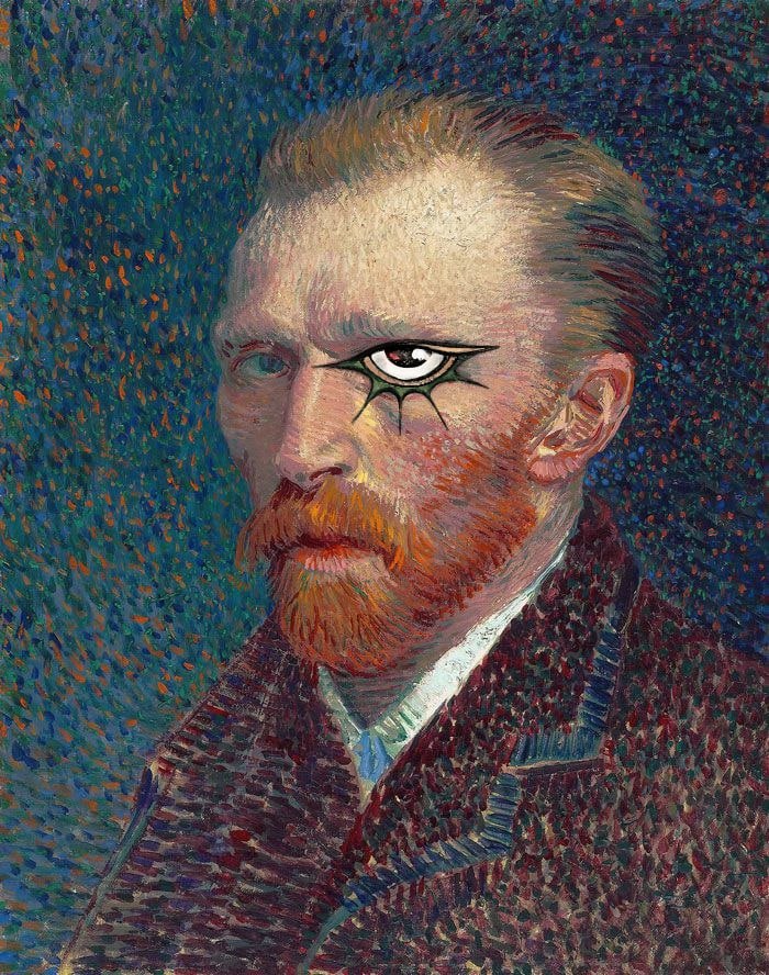 I have so much $eye that I removed one ear to compensate #cryptoart #cryptothoughts