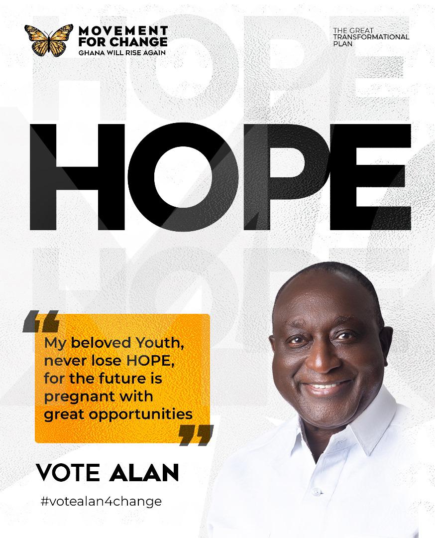 Vote 4 Change 

#VoteAlan