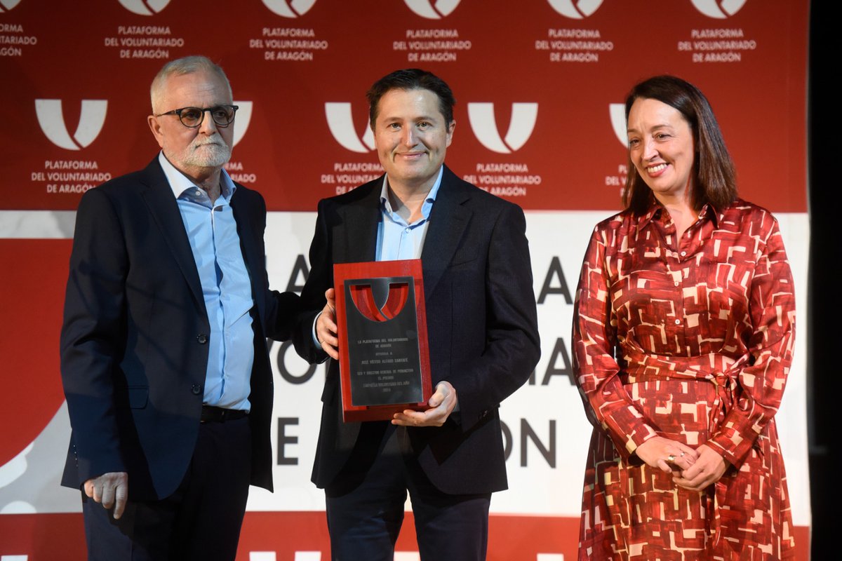 🆘 En esta semana también se ha celebrado el #DíaDelVoluntariado

Asistimos al acto organizado en Huesca por la <a href="/pvoluntariado/">Plataforma del Voluntariado</a> de Aragón, en el salón de actos de la Casa Familiar de los Hermanos de la #CruzBlanca, para reflexionar sobre #solidaridad y compromiso