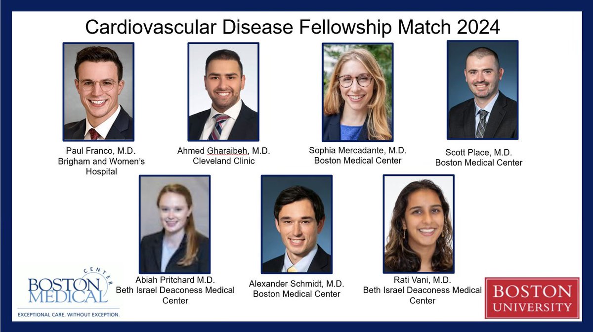 BMC|BU Cardiology Fellows (@bucards) on Twitter photo Thrilled to introduce the <a href="/BUcards/">BMC|BU Cardiology Fellows</a> incoming fellowship class of 2025! Truly an impressive roster of future leaders in cardiology! Excited to welcome you all to <a href="/The_BMC/">Boston Medical Center</a> <a href="/SophMercadante/">Sophia Mercadante</a> <a href="/RatiVani7/">Rati Vani</a> <a href="/akpritch/">Abiah Pritchard</a> <a href="/gharaibeh_a/">Ahmad Gharaibeh</a> #paulfranco #scottplace #alexschmidt Thrilled to introduce the <a href="/BUcards/">BMC|BU Cardiology Fellows</a> incoming fellowship class of 2025! Truly an impressive roster of future leaders in cardiology! Excited to welcome you all to <a href="/The_BMC/">Boston Medical Center</a> <a href="/SophMercadante/">Sophia Mercadante</a> <a href="/RatiVani7/">Rati Vani</a> <a href="/akpritch/">Abiah Pritchard</a> <a href="/gharaibeh_a/">Ahmad Gharaibeh</a> #paulfranco #scottplace #alexschmidt