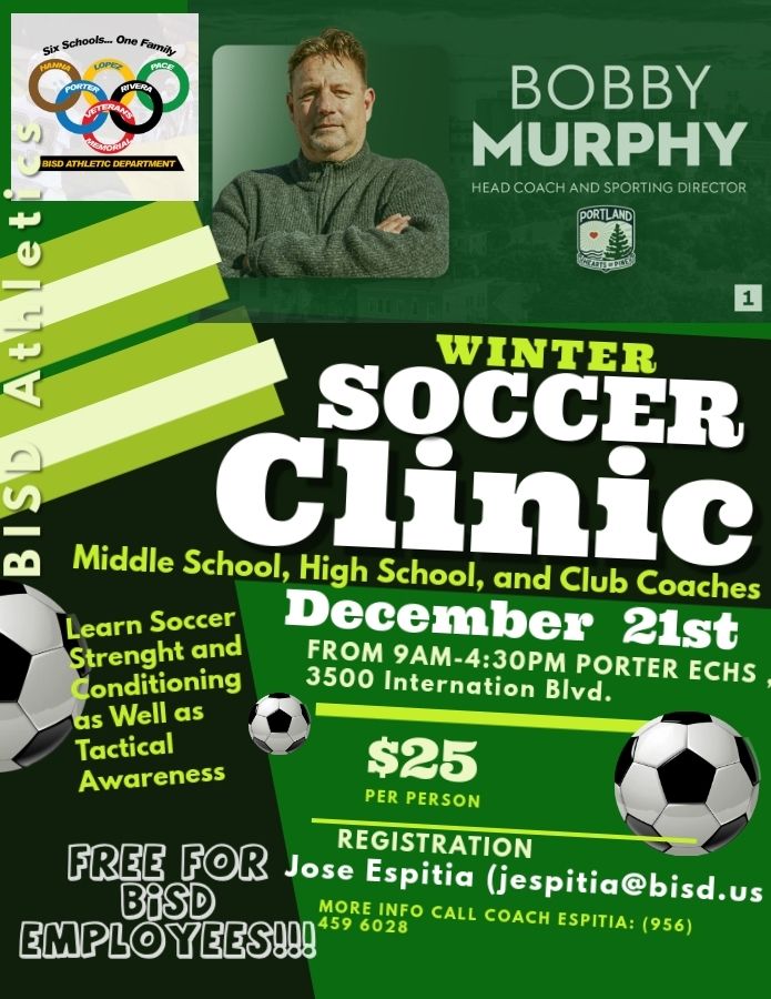 BISDAthletics1's tweet photo. @BISDAthletics1 welcomes Bobby Murphy to Brownsville ensuring that our schools get the best soccer instruction. Murphy – Hearts' sporting director – has an extensive background in coaching and player development. He will lead Hearts in their inaugural season in USL League One. https://t.co/v2CyvLJjws