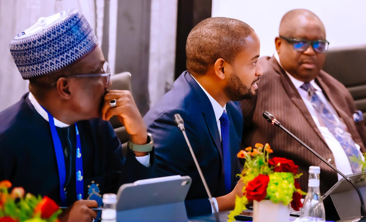 toluogunlesi's tweet photo. Mark Okoye, who in June 2016 became Nigeria's youngest State Commissioner since the start of the 4th republic (1999), captured by @tolanialli 📷 at #AfricaInvestmentForum in Rabat, Morocco, today. 
This evening he was appointed by President Tinubu as pioneer Managing Director/CEO of the new South East Development Commission (SEDC), subject to Senate confirmation.