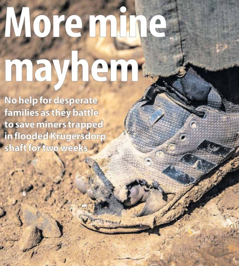The word "TRAPPED" is it being used in the true sense, or it's a deliberate move by media to evoke the feeling of Mzansi people?😪😪😪😪😪