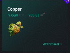 SHIP04903884's tweet photo. @Earth2Explorer Still working on copper while cydroids are cheap https://t.co/WrnH1YbkEv