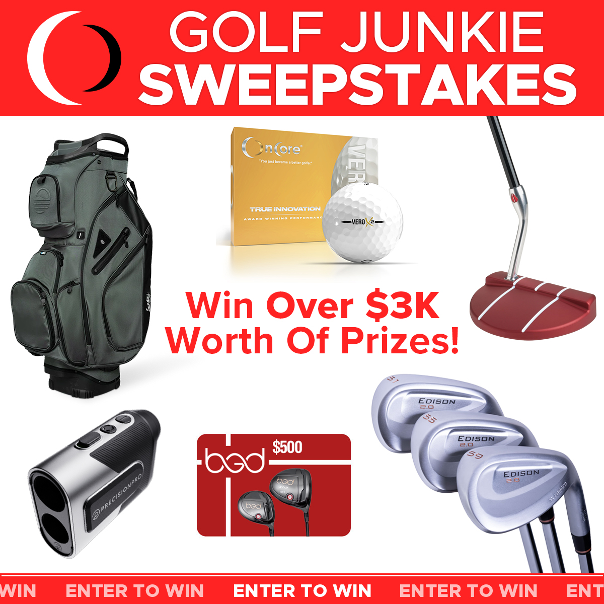 This is YOUR chance to take your game to the next level with the biggest golf sweepstakes of 2024. Six golf brands came together to give away a $3,000 package filled with premium gear!

Enter Now: oncoregolf.com/club-junkie-sw…

#golfgiveaway #oncoregolf #golfsweeps