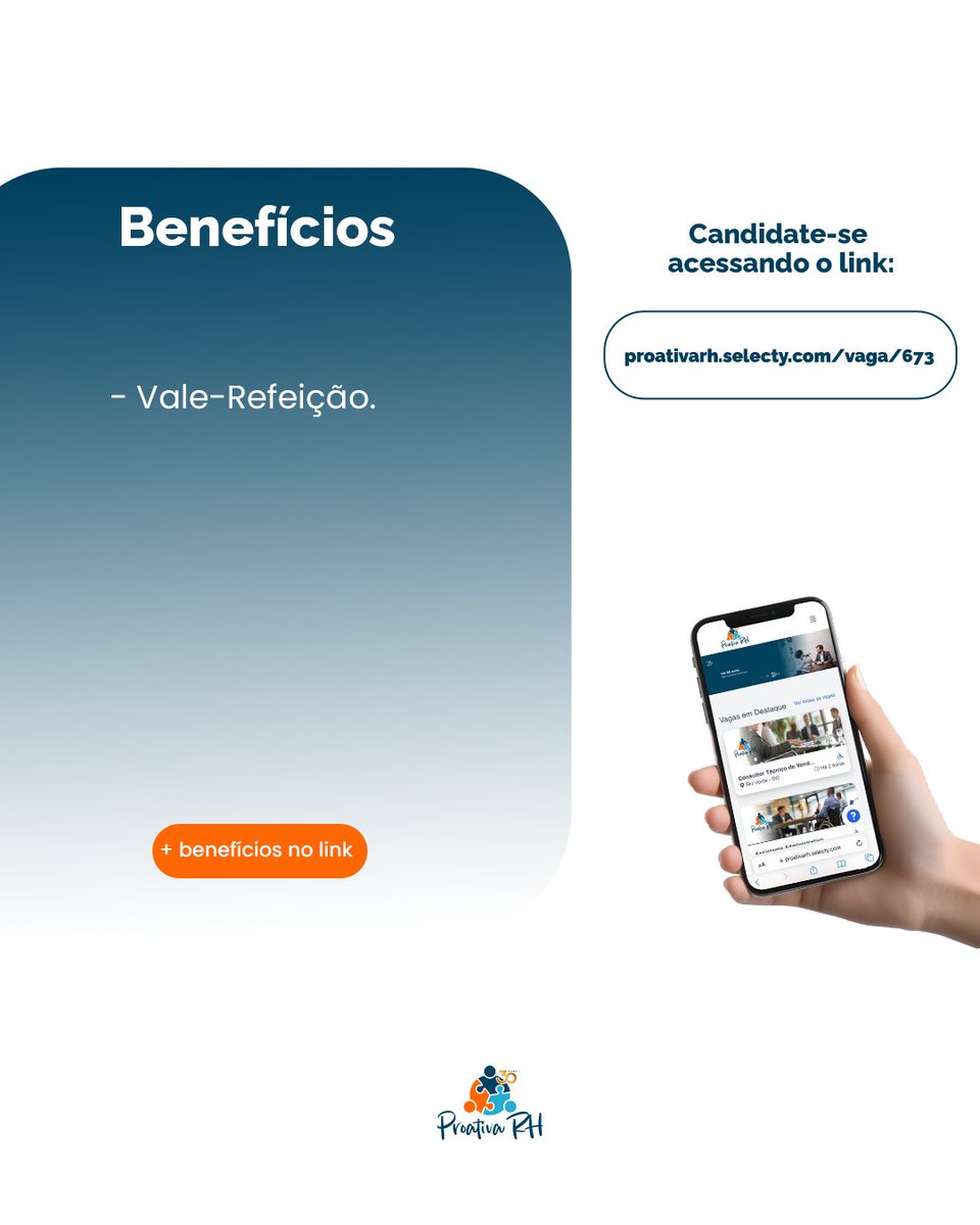 NOVA OPORTUNIDADE • Analista de Projetos (Gestão de Chamados) em São Paulo - SP

🧑🏽‍💻  Acesse o link: proativarh.selecty.com/vaga/673 ou envie seu currículo para o WhatsApp: (11) 5509-6847

🌐 Modelo híbrido

⏳Temporário

#Emprego #VagaTemporária #SãoPaulo #ProativaRH #TeamProativa