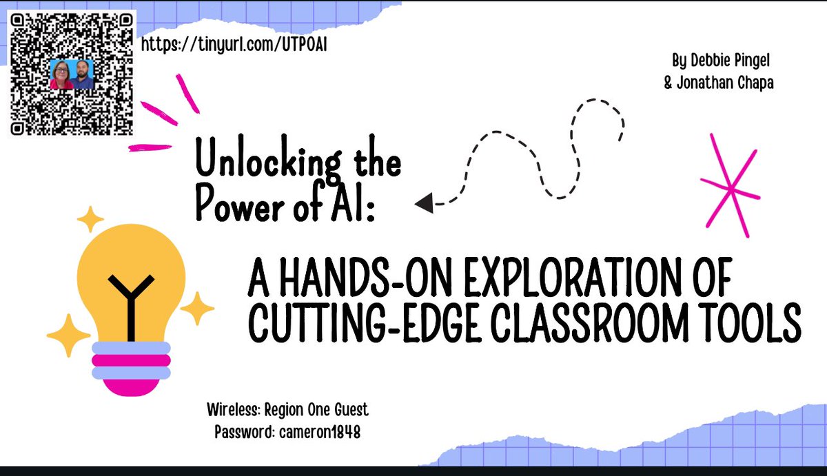 Incredible session with lots of great ideas! Can’t wait to try them! <a href="/ESC1_LRI/">Region One InsTech</a>