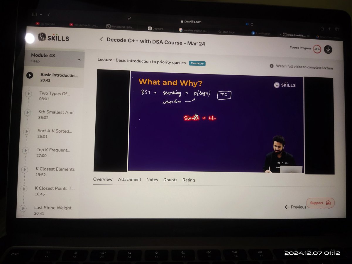 RishabhPal34339's tweet image. Day 21 of my #100daycode challenge
👉 Solving queue questions on leetcode
👉 Starting heap concept
#leetcode
#DSA