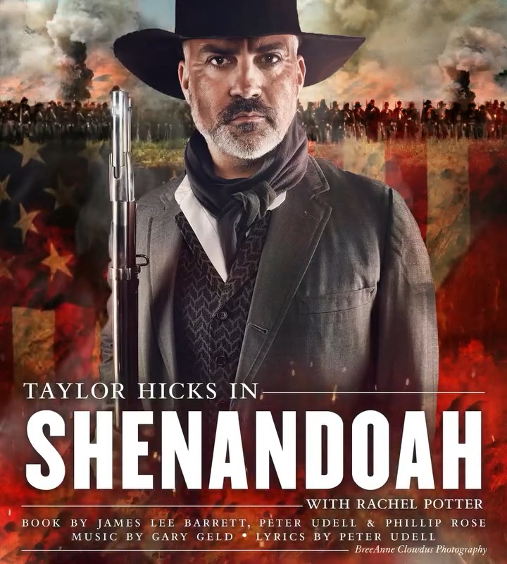TaylorHicks's tweet photo. #FBF Fun few months in Georgia for the stage play of Shenandoah! First serious role as Charlie Anderson. Enjoyed performing with a lot of talented people! https://t.co/dectwz4A9z