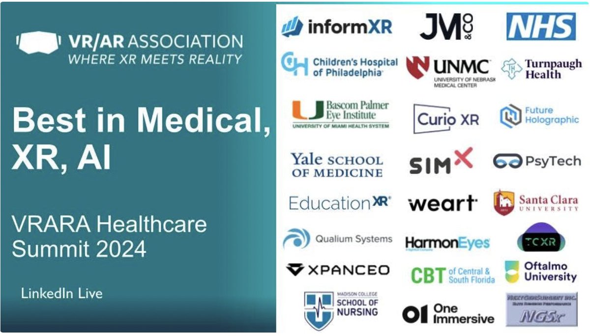 Ivo Ferreira Ríos MD (@ivoferrmd) on Twitter photo I will be in Medical, XR, AI (VRARA Healthcare Summit 2024). Join us on Decemeber 12th. <a href="/OftalmoUniv/">Oftalmo University</a> <a href="/phacomentors/">phacomentors</a> linkedin.com/events/bestinm… I will be in Medical, XR, AI (VRARA Healthcare Summit 2024). Join us on Decemeber 12th. <a href="/OftalmoUniv/">Oftalmo University</a> <a href="/phacomentors/">phacomentors</a> linkedin.com/events/bestinm…
