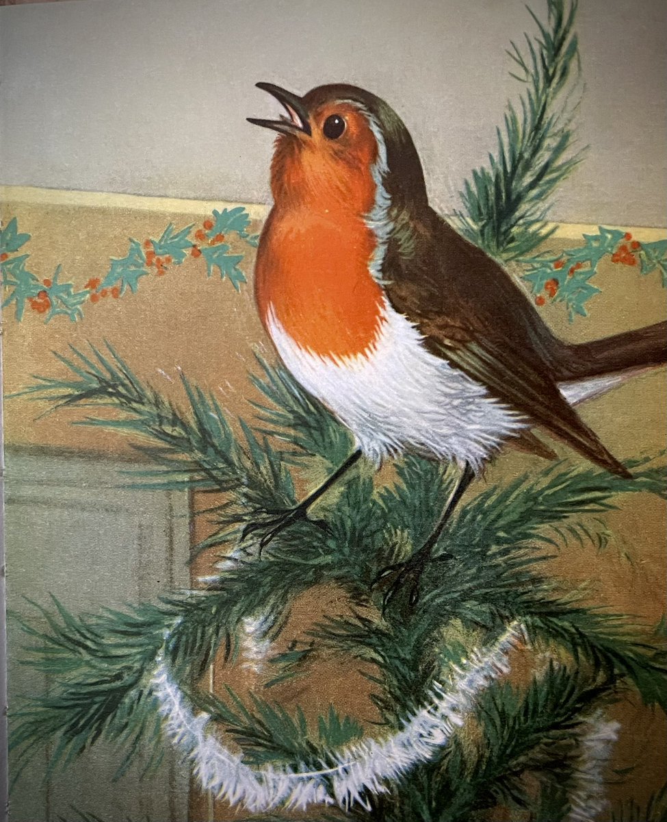 LBFlyawayhome's tweet photo. ‘The Wise Robin’ 1950
Artist: PB Hickling https://t.co/uYgRqLz5n8
