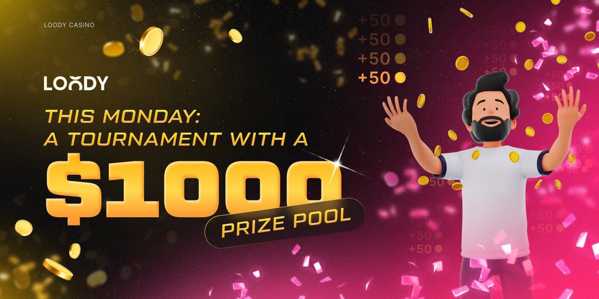 LOODYTeam's tweet image. 🔥 Tournament time is here!

🗓 This Monday, join our first competition with a $1,000 prize pool! 

💵 Show your skills and claim your spot on the leaderboard.

Only the most active will win. Details soon—stay tuned! ⚡️#crypto #memecoins #web3 #Giveaway #USDT #SOL #ETH