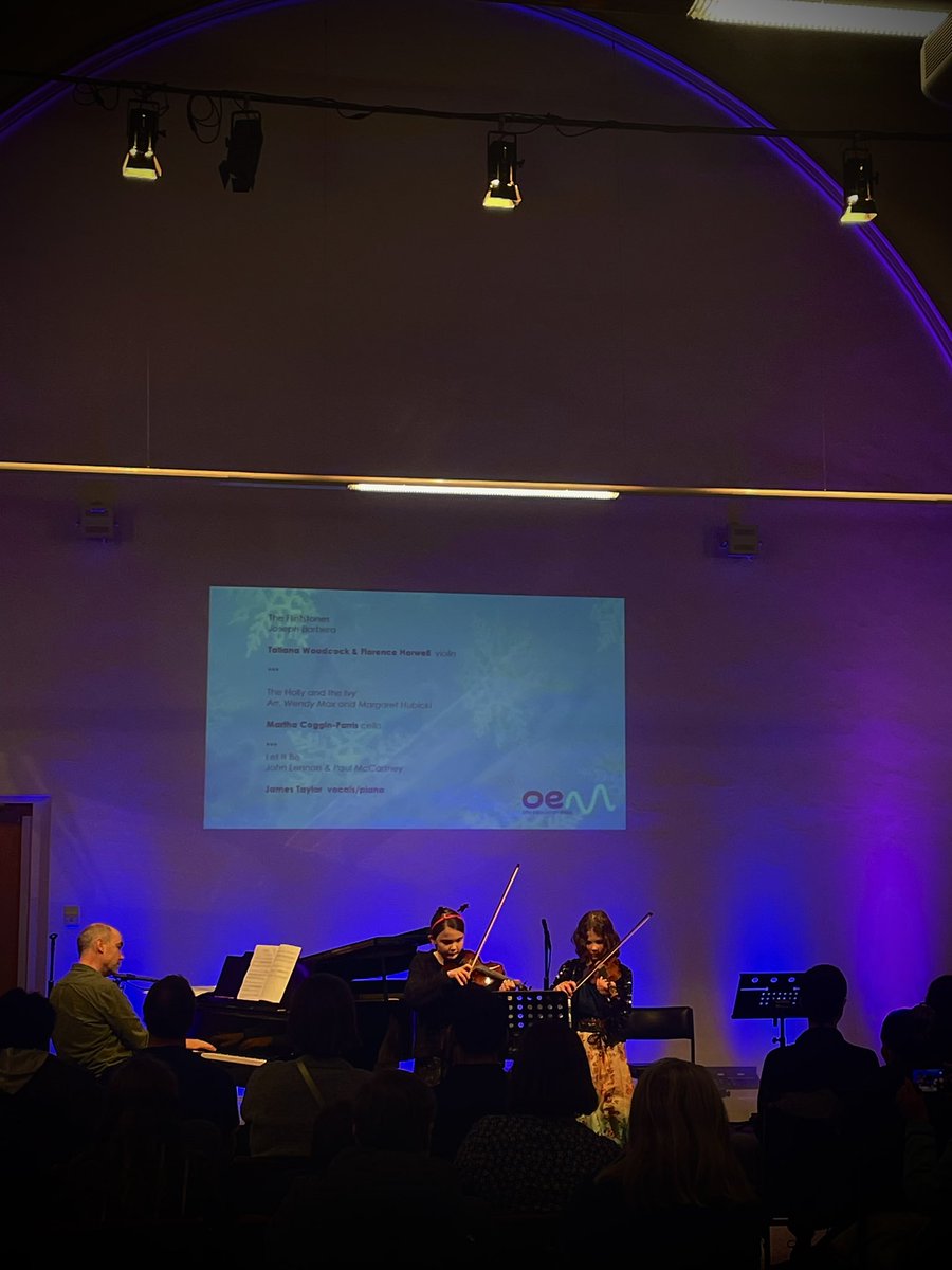 It’s beginning to look a lot like…..

our Winter Soloists’ Concert!⛄❄️🎶 

Festivities kicked off with our North Centre Winter Concert last night at @CoopManchester, and now we’re enjoying brilliant solos and duets in Didsbury!