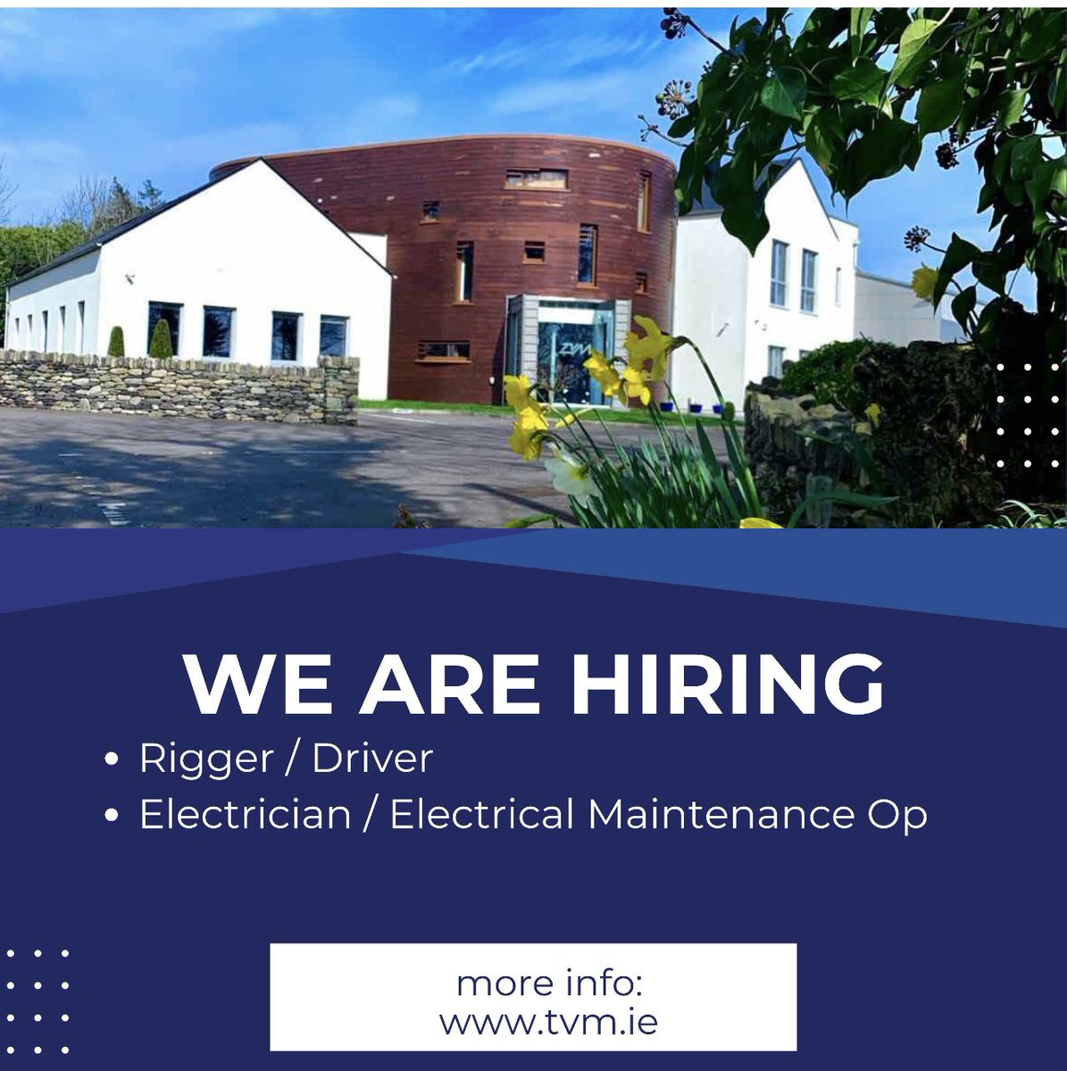 We are hiring for 2 full-time roles - closing date 18th December.