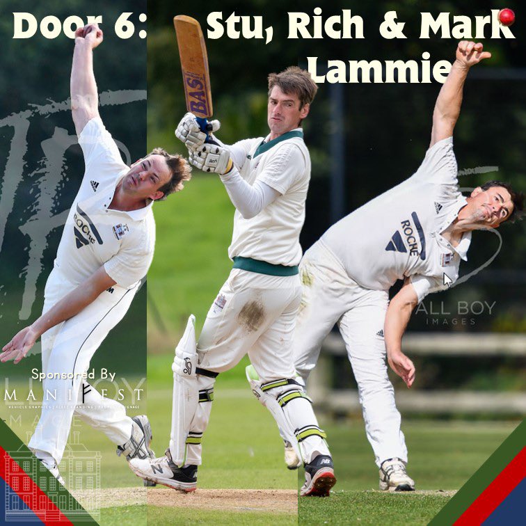 FranktonCC's tweet photo. Advent Door 6: Stu, Rich & Mark Lammie
A surname synonymous with modern day Frankton. 3 brothers have coached, championed & captained FCC, One club.
Rich, Mark & Stu (sponsored by @SoManifestation ) were correctly spotted by our own Fox, Kate Wynn
#FCCadvent
📷:Tall Boy Images https://t.co/hAb5C7ijdy