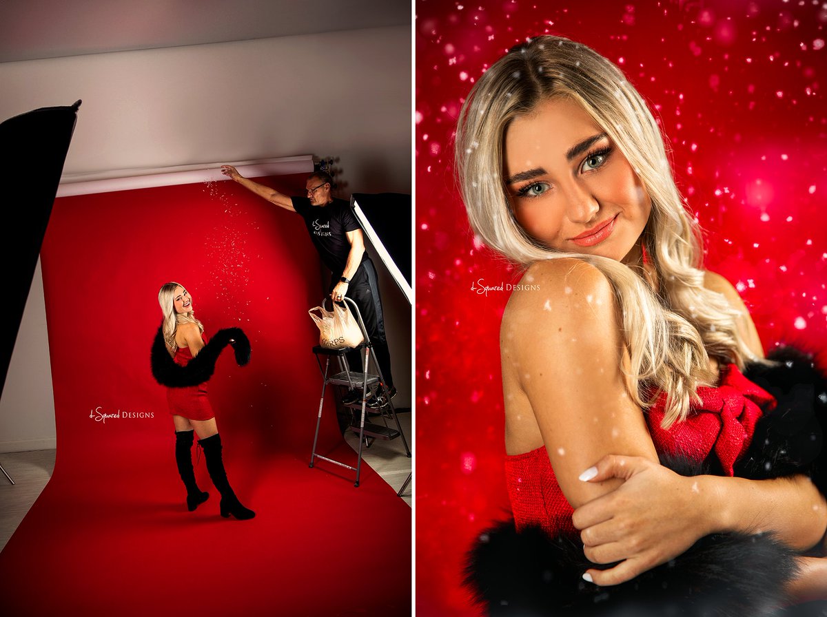 Santa baby, I want a yacht and really that's not a lot...

From a Senior Model to our d2Model. She's a college girl now - and legit prettier than EVERRR! Like just WOW.

Shout-out to Dad for being the real MVP - creating snow for this amazing shot! #d2modelteam