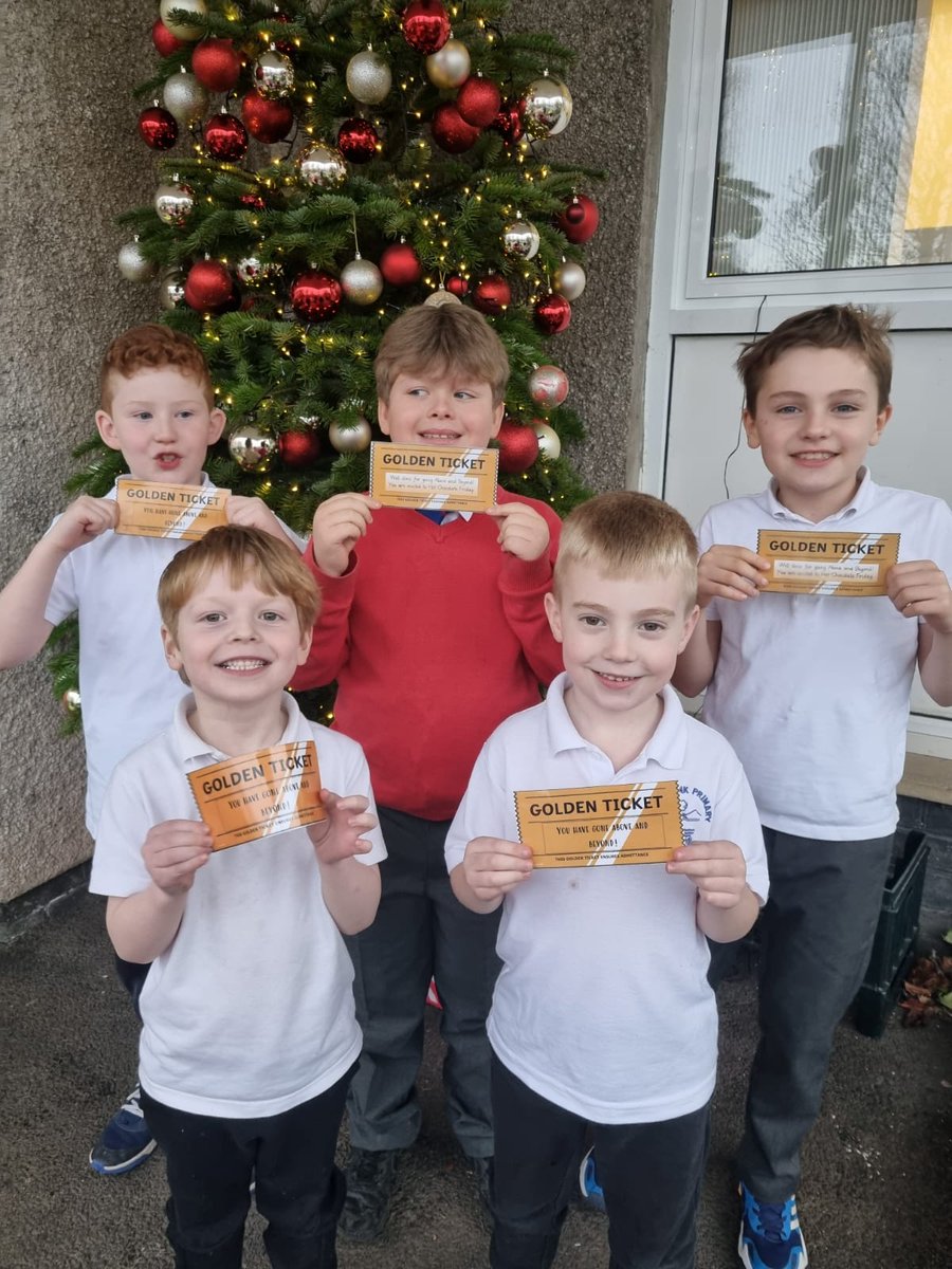 Well done to our Golden Ticket winners this week. You went Above and Beyond 🌟