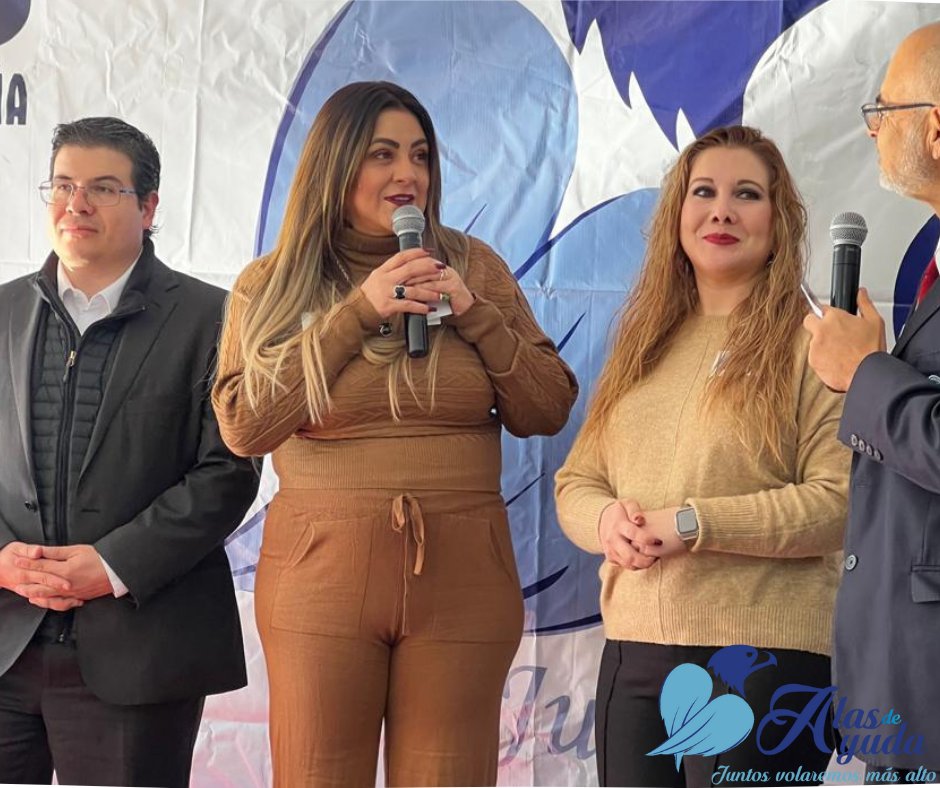 Agradecemos a la Síndico Municipal <a href="/AlyGamboa/">Ali Gamboa</a> por su apoyo incondicional a #AlasdeAyuda 2024, ya que por muchos años se ha sumado a este noble programa. #AyudemosaAyudar #DonaParaAyudar #ColegioEspaña #UNES #Durango