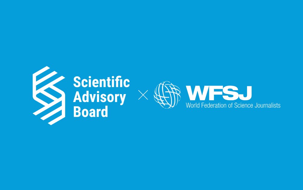 UN Scientific Advisory Board (@scienceboard_un) on Twitter photo 🌐 Introducing <a href="/ScienceBoard_UN/">UN Scientific Advisory Board</a>'s network institutions!
📰 <a href="/WFSJ/">World Federation of Science Journalists</a> is a non-governmental organization of 70 science journalist associations that advocates for high-quality science journalism.
🔊 Follow us to discover more about our work together! 🌐 Introducing <a href="/ScienceBoard_UN/">UN Scientific Advisory Board</a>'s network institutions!
📰 <a href="/WFSJ/">World Federation of Science Journalists</a> is a non-governmental organization of 70 science journalist associations that advocates for high-quality science journalism.
🔊 Follow us to discover more about our work together!