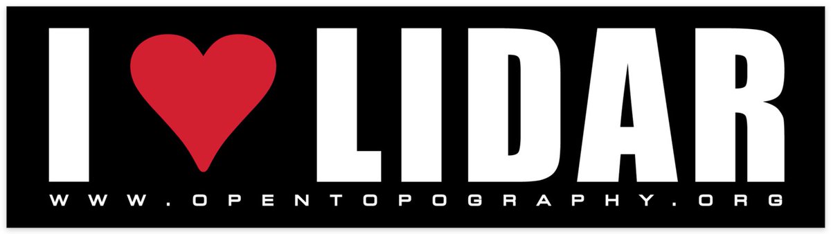 OT will be at #AGU24 next week. Visit us in booth #1108 in the exhibit hall. Our booth is staffed by the OT team. Stop by &amp; ask questions, provide feedback, see what's new in OT, &amp; grab an "I ❤️ #LIDAR" sticker!

More info on the OT booth, talks, posters opentopography.org/news/opentopog…