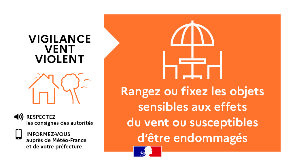 Interieur_Gouv's tweet photo. 🟠💨 #Vent l @meteofrance place 11 départements en #VigilanceOrange pour la journée du samedi 7 décembre.
 
Des rafales de vent parfois violentes, en particulier sur les littoraux sont à prévoir.

📲 Restez informés sur https://t.co/l9FJGPgqdu https://t.co/mZQvBCS4c8