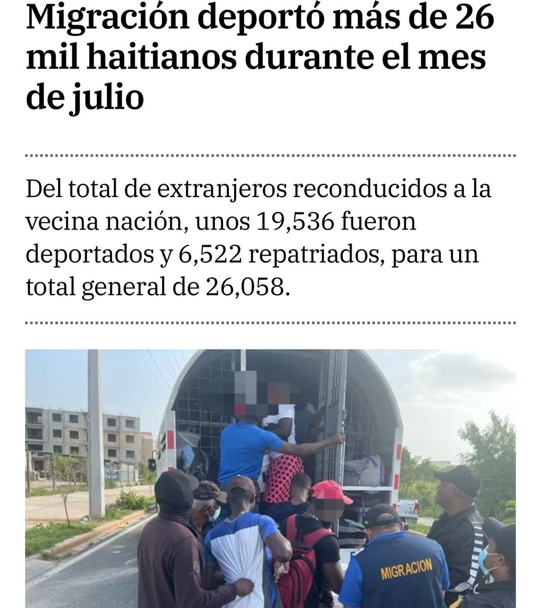 patobonato's tweet photo. República Dominicana 🇩🇴

Me da mucha bronca ver como las élites corruptas de su gobierno están vendiendo su país.

La invasión ilegal de haitianos está siendo fomentada ! No es casualidad.

Quieren reemplazar a la población dominicana.

Probablemente uno de los casos más exagerados y de crecimiento acelerado !

Tengo una lista entera de reproducción hablando de esto 👇
https://t.co/yN17sDbYGW