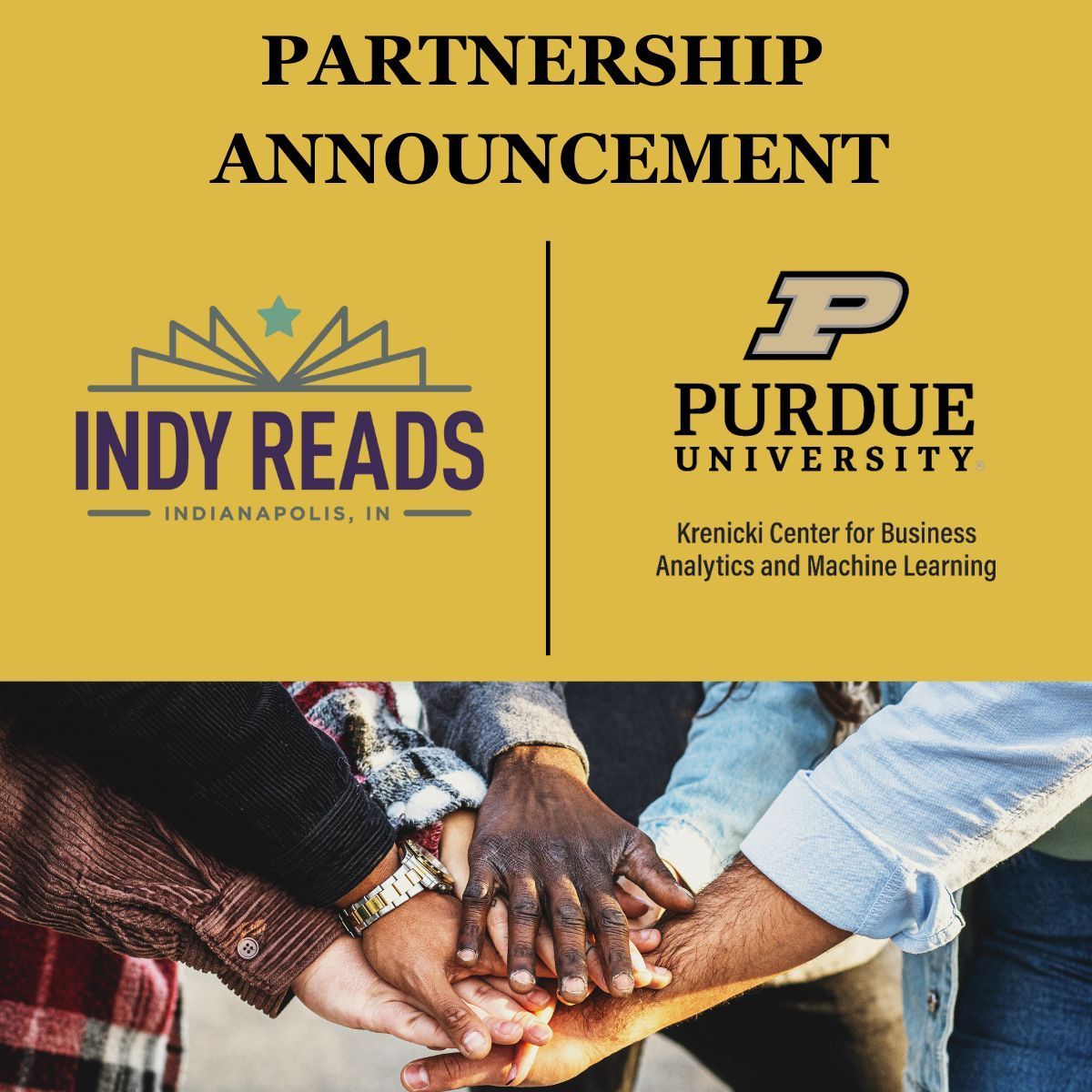 Partnership Announcement: Empowering Literacy Together 📖🌟

Our student consultants are working to simplify and enhance Indy Reads’ enrollment process—making it easier for learners to connect with programs that change lives. 

#CommunityImpact #DataForGood #IndyReads