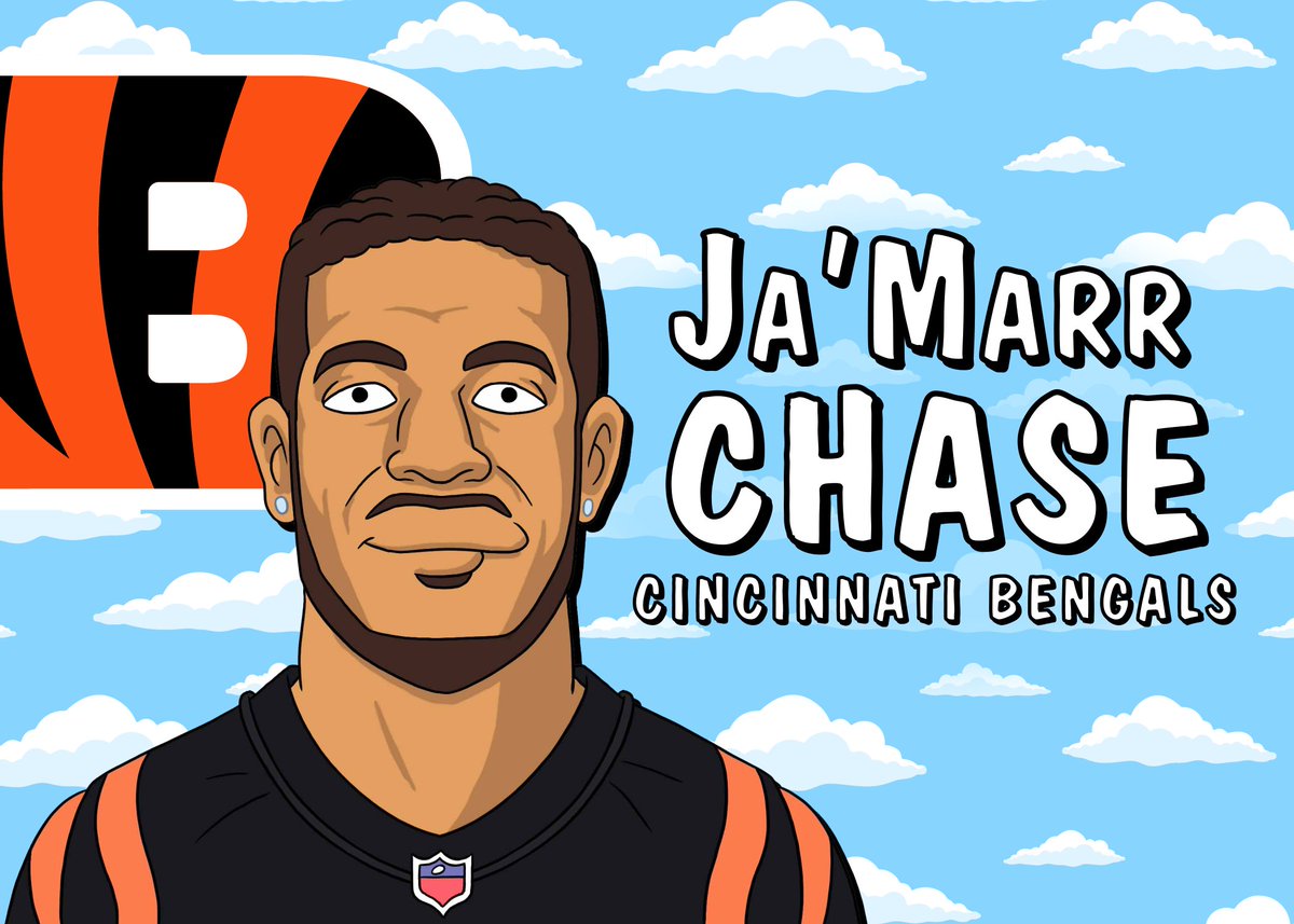 NFL's tweet photo. .@bengals &amp; @dallascowboys...but make them Simpsons characters 👀

@TheSimpsons Funday Football – December 9 at 8 PM on Disney+ and ESPN+ https://t.co/Fnlpt4Z9GH