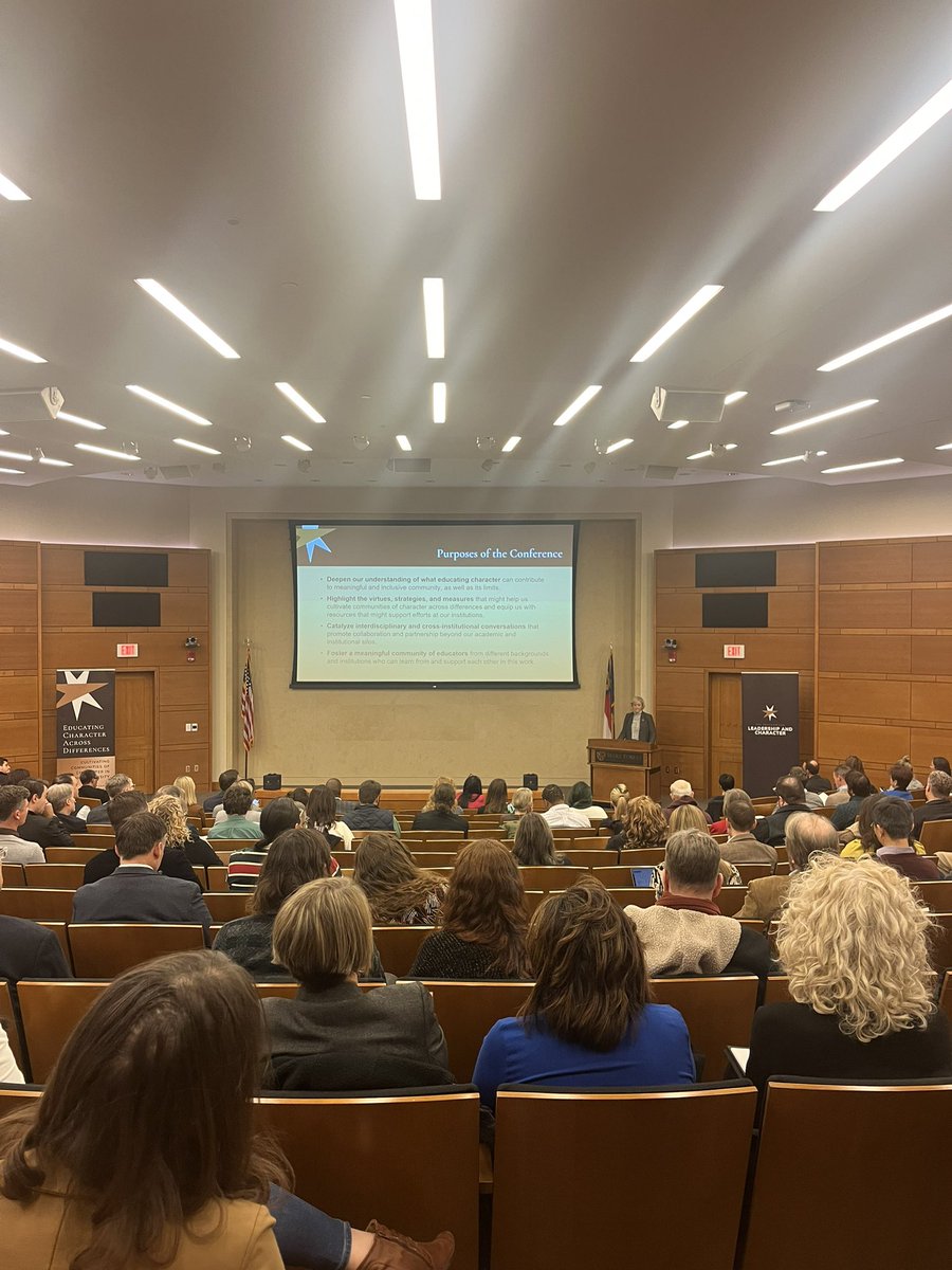amg1224's tweet photo. Spending time at Wake Forest for the @character_wfu conference. Timely conversations about cultivating communities of character &amp; moral courage in higher ed and beyond. https://t.co/ndQyFAhaiK