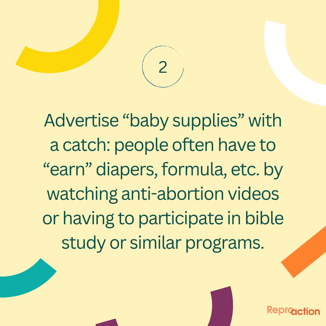reproaction's tweet photo. 🧐 Anti-abortion pregnancy centers have deep ties to ‘pro-life’ organizations and are highly deceptive, learn how they can mislead you here: https://t.co/dHDbZ3KjEF #BigProLife #AntiAbortionPregnancyCenters https://t.co/sraIF8IGg1