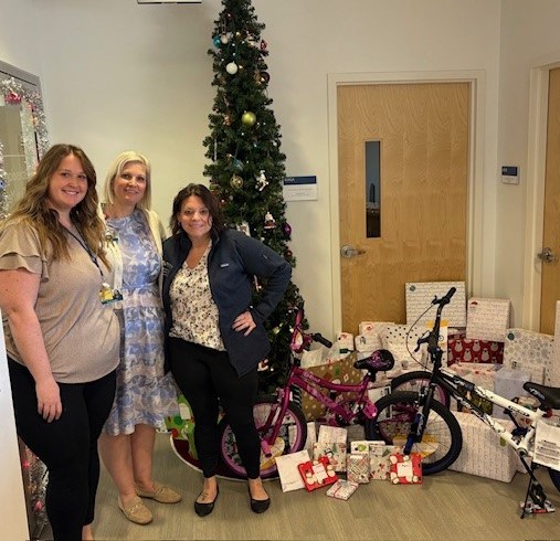 Thanks to the generosity of Dr Nathan Wright, Samuel and Daniel, and the rest of our ACCM family, we were able to bring a little holiday cheer to 15 children and their families! Our elves include but aren't limited to, everyone who donated, shopped, wrapped, and delivered gifts.
