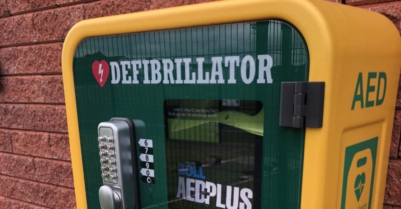 officialgaa's tweet photo. GAA Clubs encouraged to ensure their AEDs (Automated External Defibrillators) are registered with the National Ambulance Service. Currently only 17 per cent of AEDS are. #GAABelong