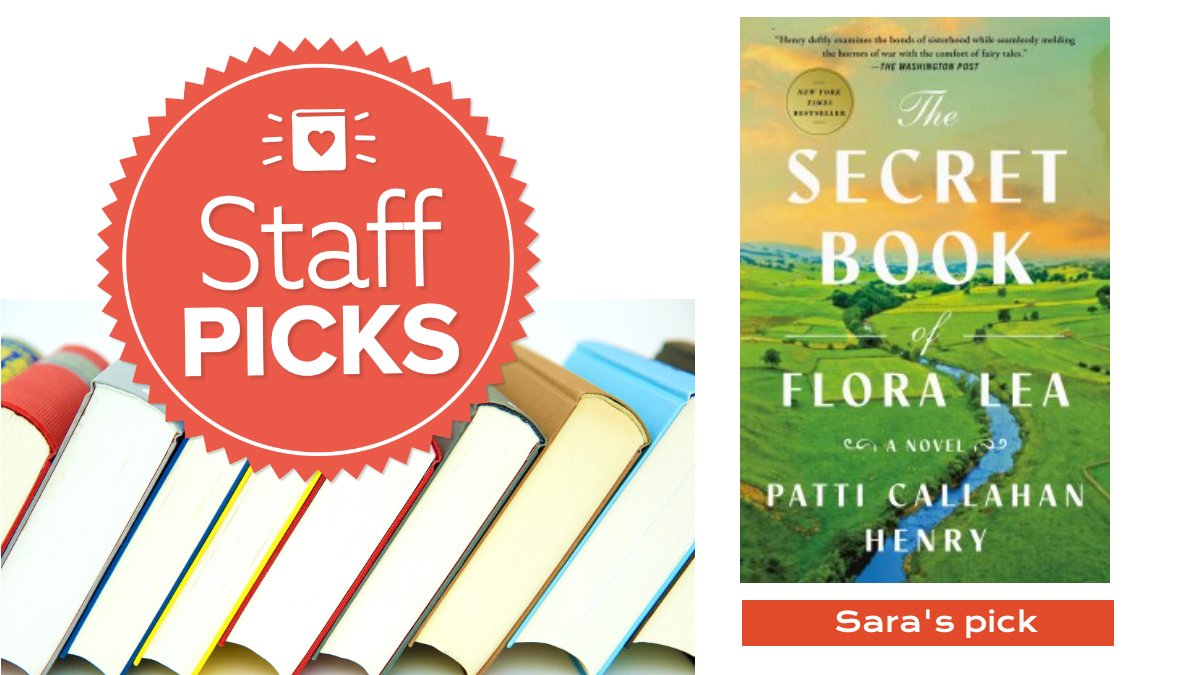Milton Library (@miltonlibraryma) on Twitter photo What are we reading?
Sara recommends The Secret Book of Flora Lea by Patti Callahan Henry. <a href="/pcalhenry/">Patti Callahan Henry</a>
tinyurl.com/nsrccmwx
More staff picks: miltonlibrary.org What are we reading?
Sara recommends The Secret Book of Flora Lea by Patti Callahan Henry. <a href="/pcalhenry/">Patti Callahan Henry</a>
tinyurl.com/nsrccmwx
More staff picks: miltonlibrary.org