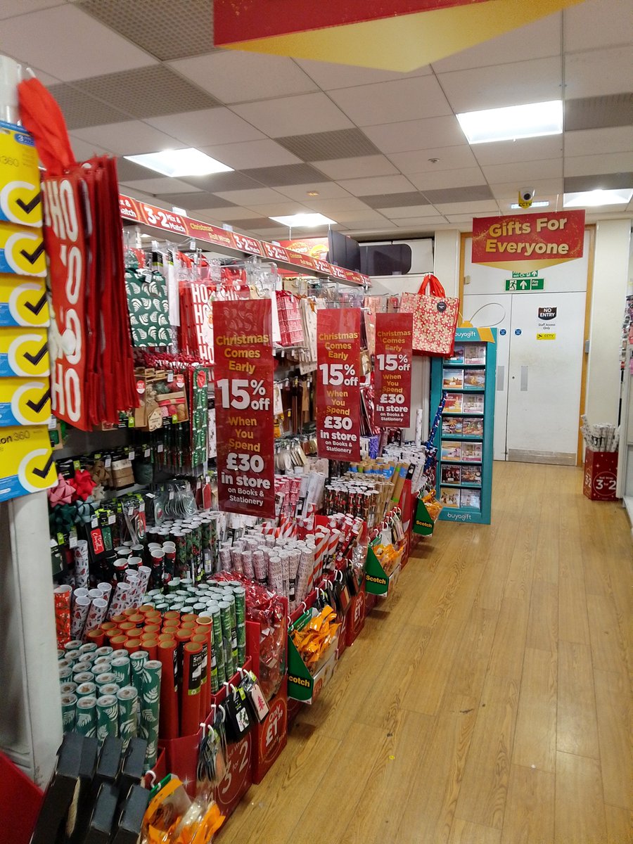 🎉 Weekend Special Alert at WhSmith! 🎉

Enjoy 15% off when you spend £30 in-store this weekend! 🛍️ This offer runs until Monday and can be combined with all other current in-store offers. 😍

Don't miss out! Hurry in and grab the deals while they last.
#SpecialOffer #WeekendSale