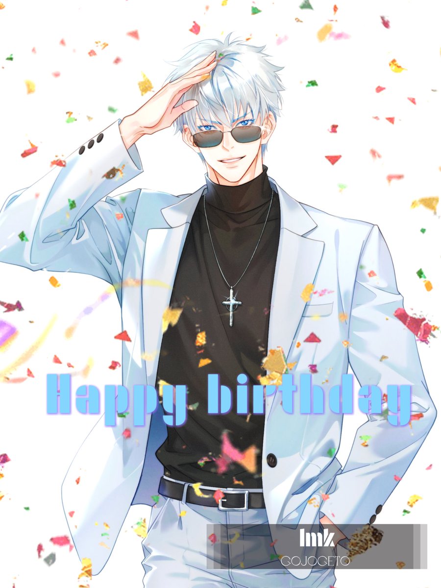 Happy birthday to GOJO 🩵🎂#五条悟誕生祭2024
