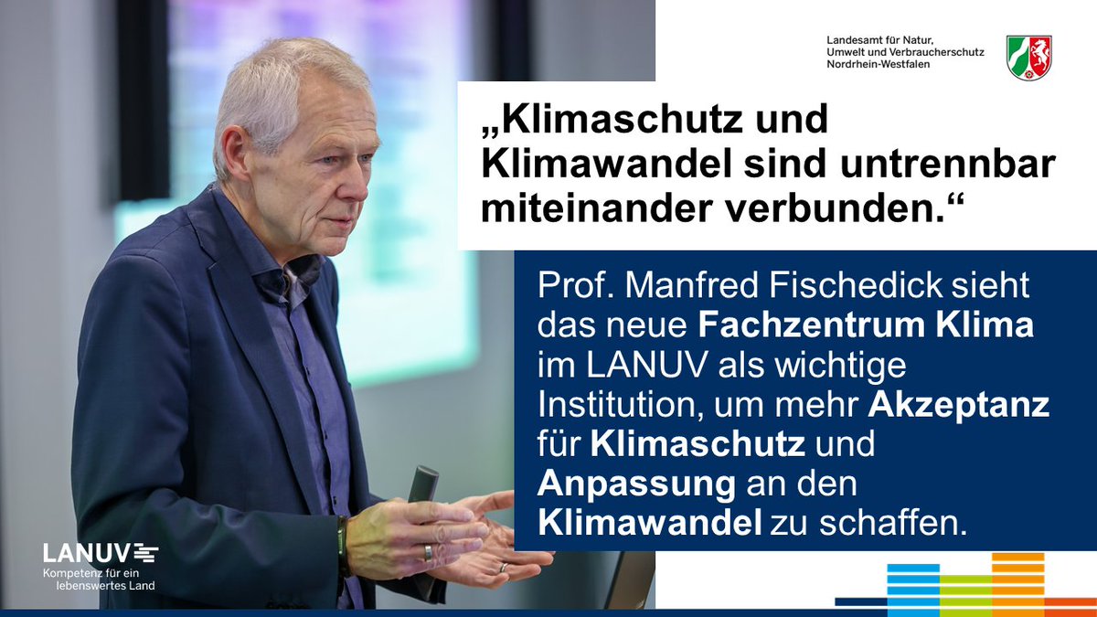 LANUV NRW (@lanuvnrw) on Twitter photo Wir haben heute offiziell den Startschuss gegeben für unser #FachzentrumKlimaNRW. Prof. Manfred <a href="/fischedick/">Manfred Fischedick</a>, Präsident des @wupperinst, erklärte, es habe noch nie so hohe Temperaturanstiege gegeben, wie in den vergangenen Jahren.
👉lanuv.nrw.de/article/fachze… Wir haben heute offiziell den Startschuss gegeben für unser #FachzentrumKlimaNRW. Prof. Manfred <a href="/fischedick/">Manfred Fischedick</a>, Präsident des @wupperinst, erklärte, es habe noch nie so hohe Temperaturanstiege gegeben, wie in den vergangenen Jahren.
👉lanuv.nrw.de/article/fachze…