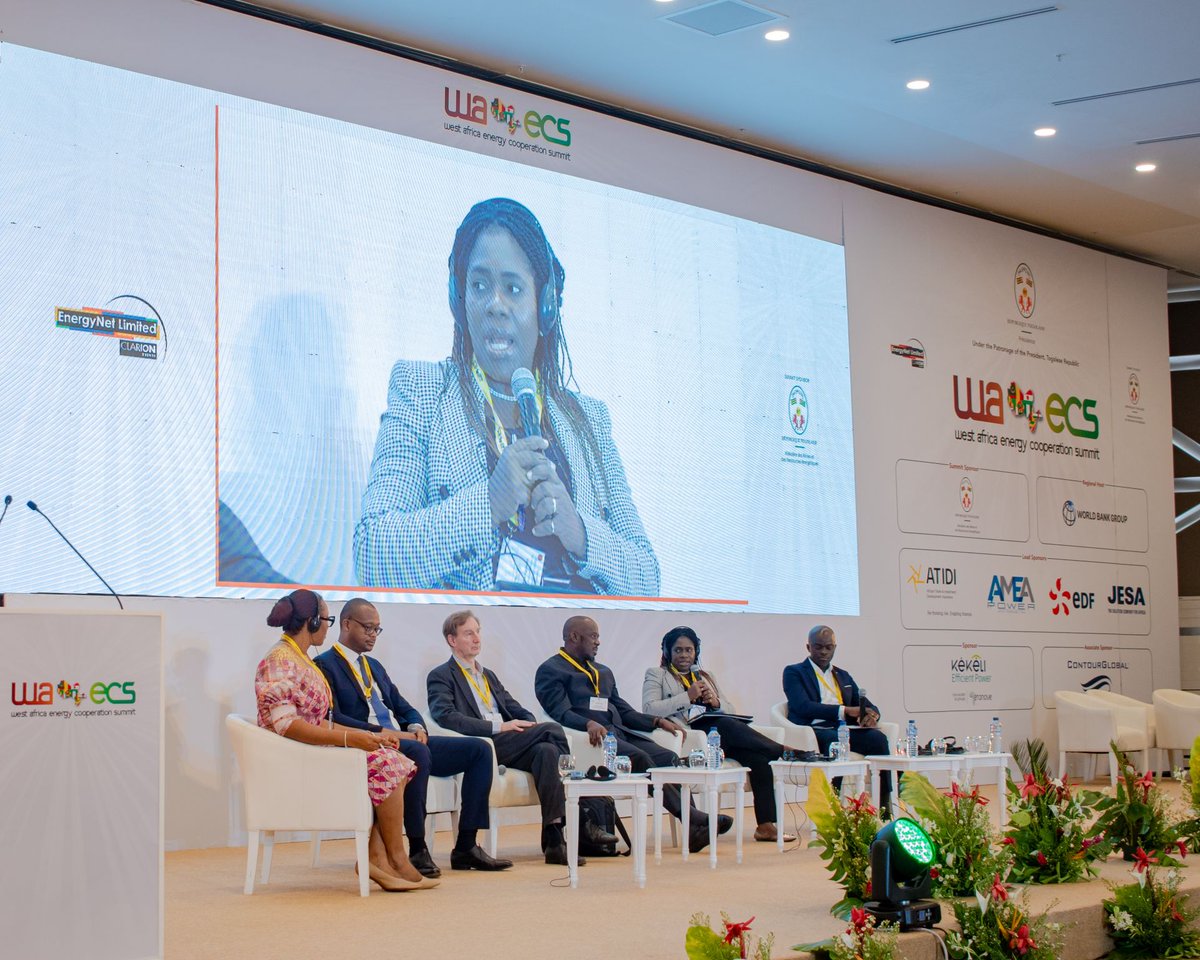 Day 3 of #WAECS24 'Unleashing Public-Private Partnerships in Energy Infrastructure' session

Discussions highlighted PPP challenges &amp; opportunities in achieving universal energy access

Speakers: 600M Africans lack electricity, with a third in West Africa &amp; just 8% rural access