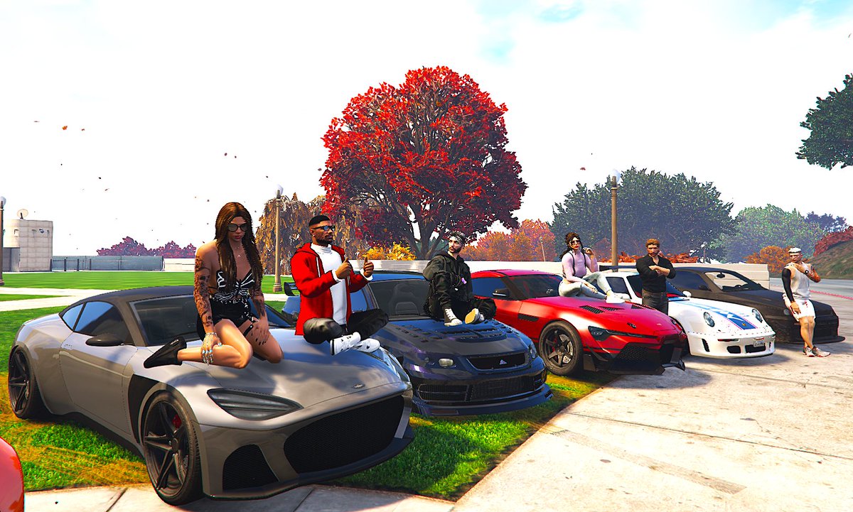Exhibición de coches con los compis 👀😎👀