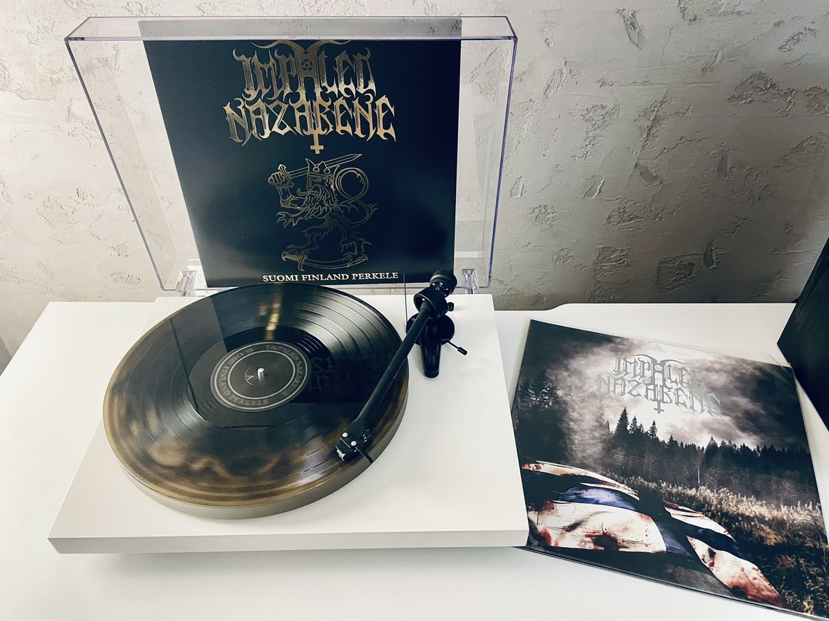 Count_Vlad_999's tweet photo. Happy Independence Day, Finland! @FinUgrianHunger 

Suomi Finland Perkele and Pro Patria Finlandia on the TT today! 🔥🔥🔥

#impalednazarene #suomi #vinyladdict #blackmetal https://t.co/KWdo0HIhGu