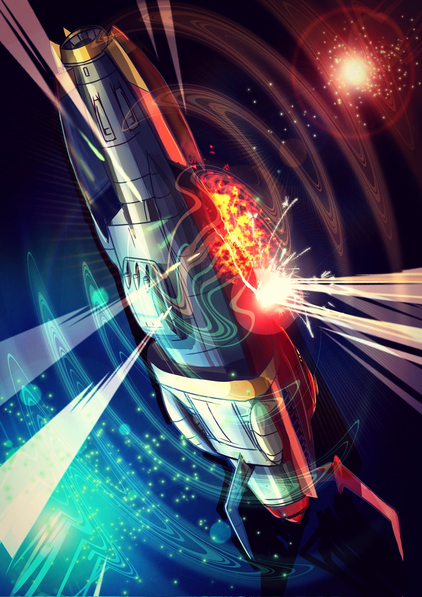 UjhXrf8's tweet photo. 宇宙戦艦ヤマトより霧島被弾です。ちよっとやり過ぎ…？#宇宙戦艦ヤマト https://t.co/hCgOxipZOG