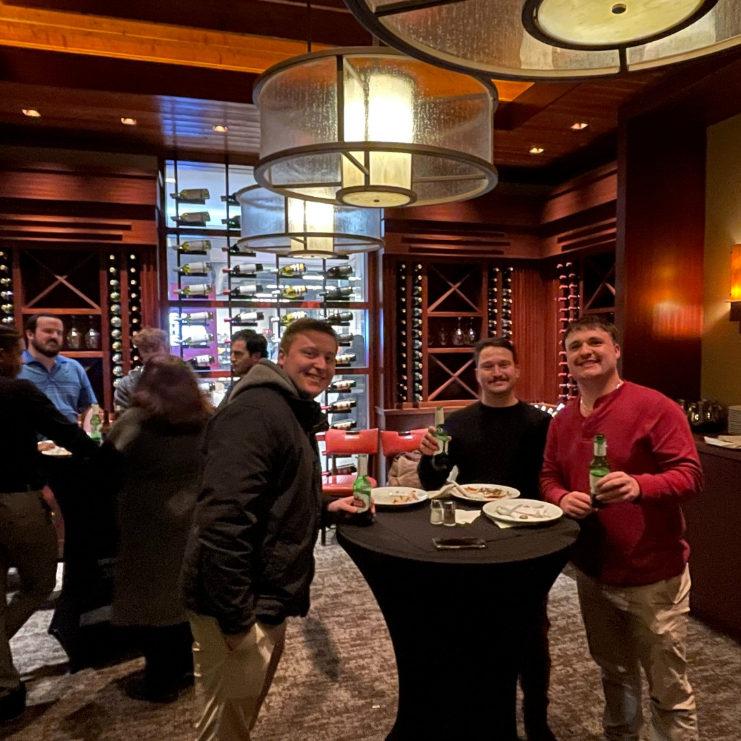 svmmedia's tweet photo. Our Raleigh office celebrating another great year at their holiday party @ Seasons 52!🎉🍾

#svmmedia #raleighjobs https://t.co/hUFZFhSLMh