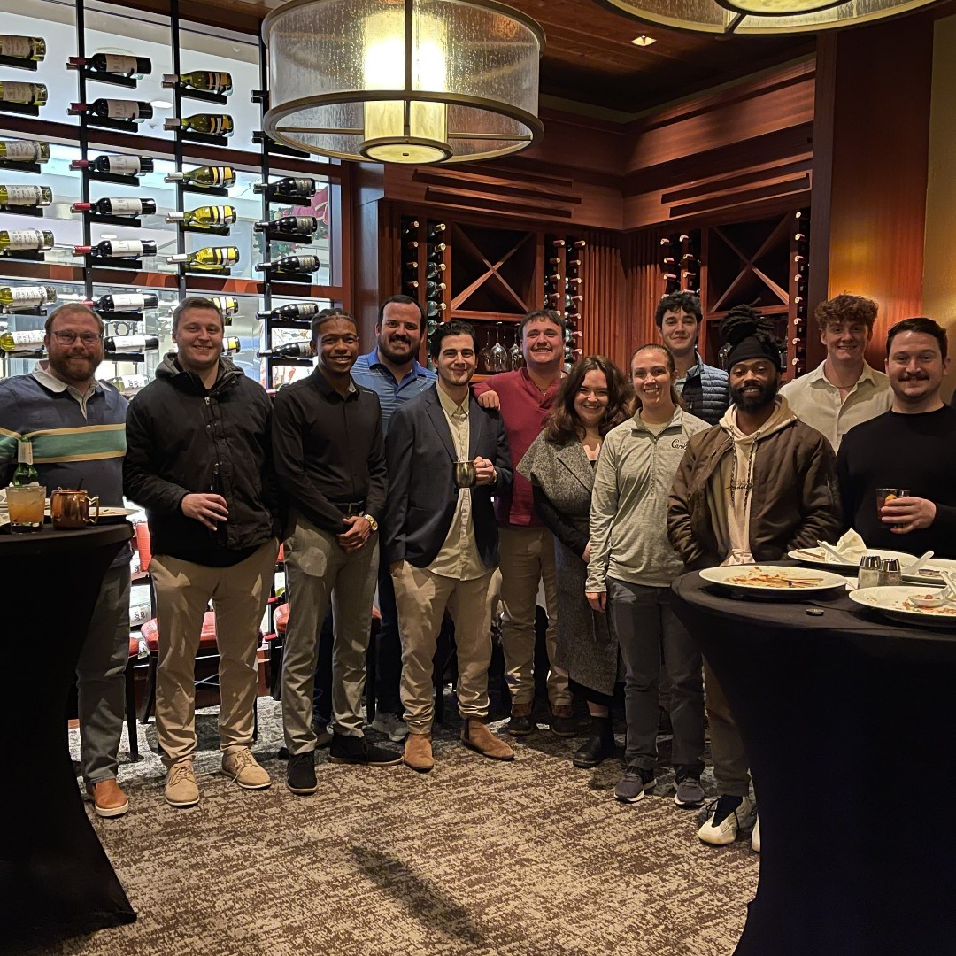 svmmedia's tweet photo. Our Raleigh office celebrating another great year at their holiday party @ Seasons 52!🎉🍾

#svmmedia #raleighjobs https://t.co/hUFZFhSLMh