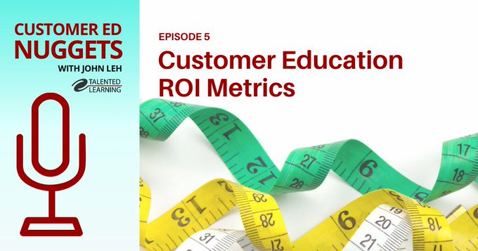 JohnLeh's tweet photo. Which #customereducation metrics matter most?
Tune in as I outline 16 essential KPIs with Brett Strauss, Founder/CEO of @NetExamLMS on this Customer Ed Nuggets mini-podcast episode▶️ https://t.co/jFAkYAecej
#cx #customersuccess #metrics #saas #cedma https://t.co/d7CE2EATtM